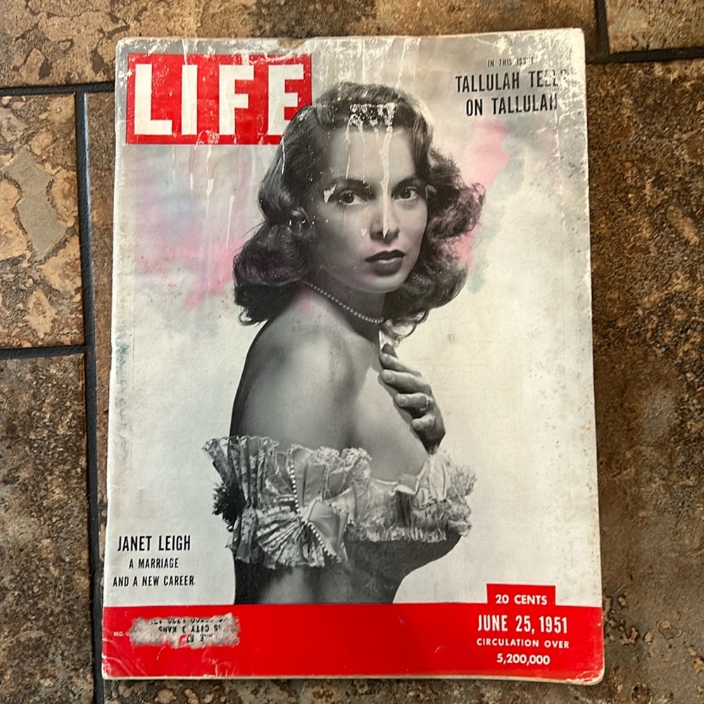 LIFE Magazine June 1951 Tallulah